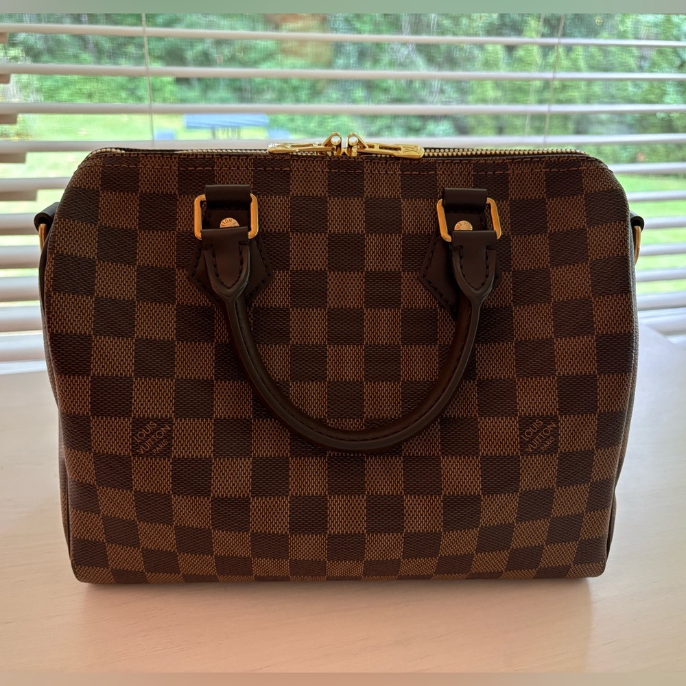 Louis Vuitton Speedy 25 - Damier Ebene- used for only a few months, LIKE NEW !